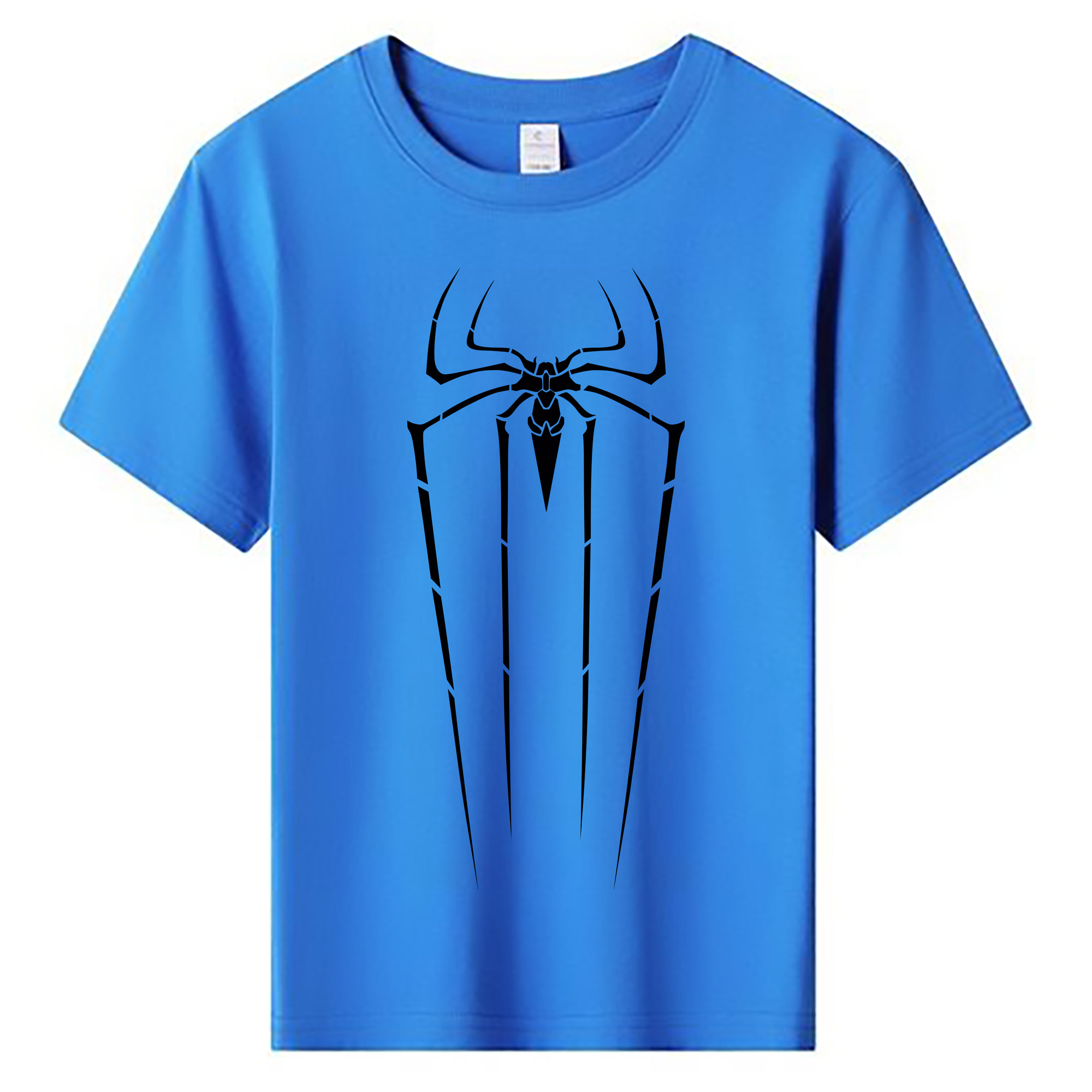 （画像用） Spider Man スパイダーマン 綿100％キッズTシャツ（フロントプリント）